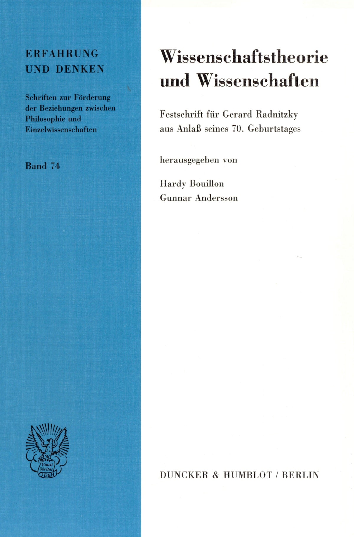 Wissenschaftstheorie und Wissenschaften