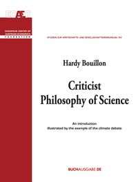 Hardy Bouillon Criticist Philosophy of Science
