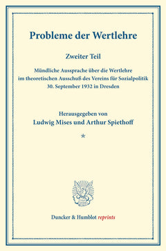 Probleme der Wertlehre (Zweiter Teil)