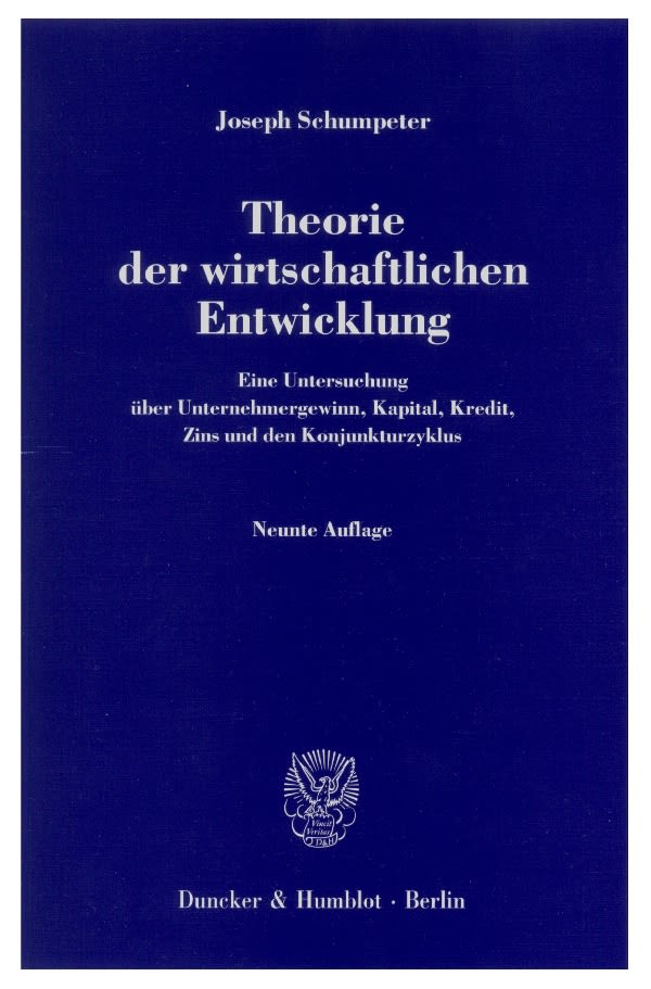 Theorie der wirtschaftlichen Entwicklung