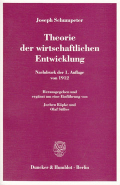 Theorie der wirtschaftlichen Entwicklung